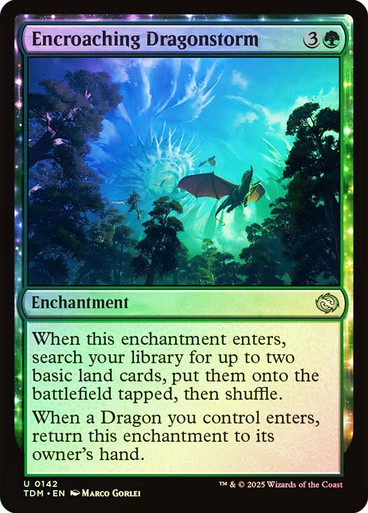 Encroaching Dragonstorm Tarkir: Dragonstorm (Foil)
