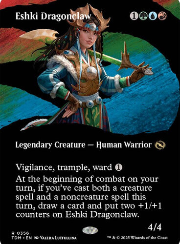 Eshki Dragonclaw (Borderless) Tarkir: Dragonstorm