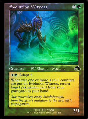 Evolution Witness (Retro Frame) Modern Horizons 3 - Retro Frame (Foil)