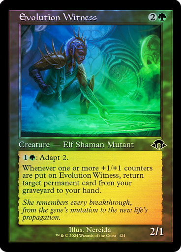 Evolution Witness (Retro Frame) Modern Horizons 3 - Retro Frame (Foil)