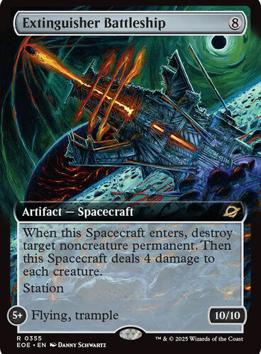 Extinguisher Battleship (Extended Art) Edge of Eternities