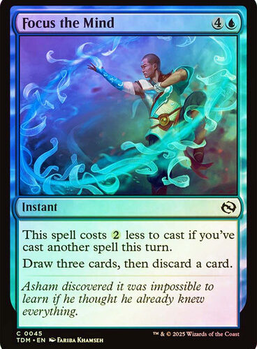 Focus the Mind Tarkir: Dragonstorm (Foil)