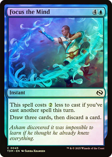 Focus the Mind Tarkir: Dragonstorm (Foil)