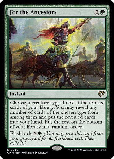 For the Ancestors Commander Masters