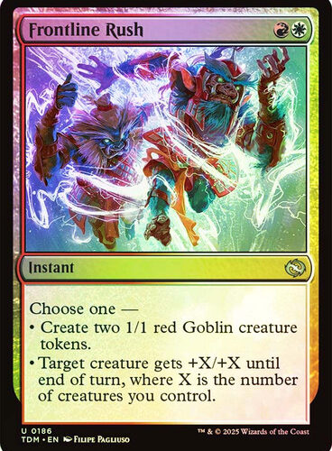 Frontline Rush Tarkir: Dragonstorm (Foil)
