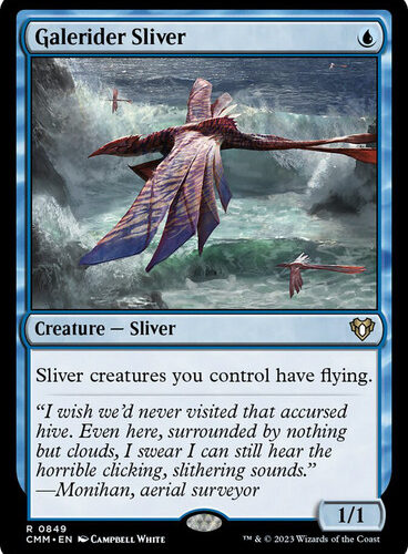 GaleriderSliver__79821 Galerider Sliver Commander Masters