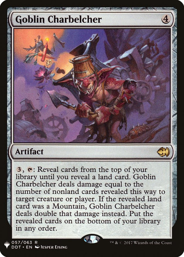 GoblinCharbelcher__56016 Goblin Charbelcher Planeswalker Symbol Reprints