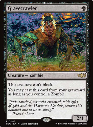 Gravecrawler Tarkir: Dragonstorm Commander