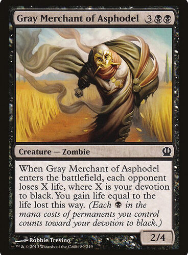 Gray Merchant of Asphodel Theros