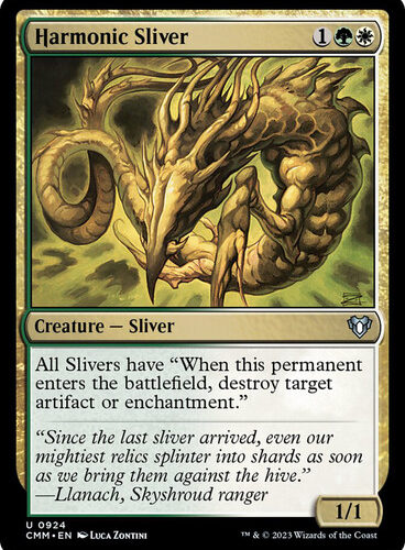 Harmonic Sliver Commander Masters