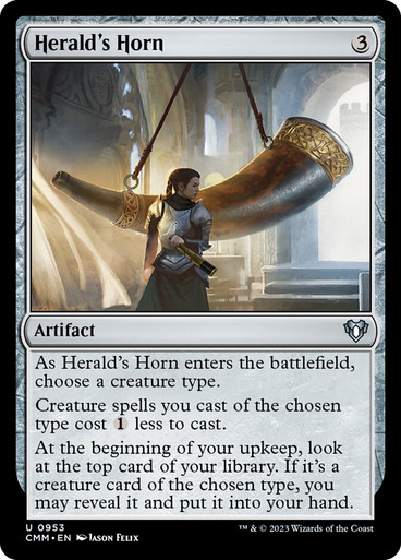 Herald's Horn Commander Masters