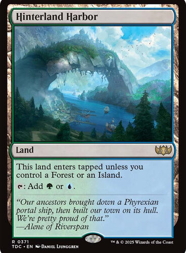 Hinterland Harbor Tarkir: Dragonstorm Commander