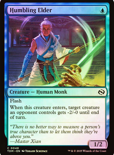 Humbling Elder Tarkir: Dragonstorm (Foil)