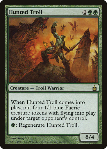 Hunted Troll Ravnica: City of Guilds