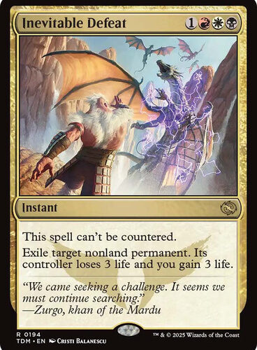Inevitable Defeat Tarkir: Dragonstorm