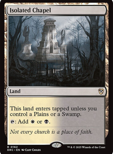 Isolated Chapel Aetherdrift Commander