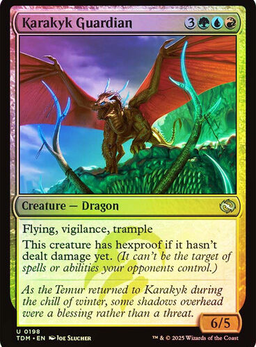 KarakykGuardian__46521 Karakyk Guardian Tarkir: Dragonstorm (Foil)