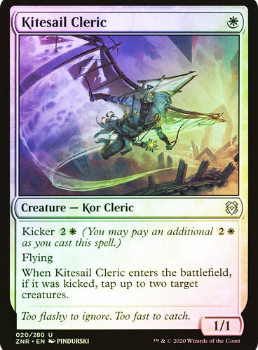 Kitesail Cleric Zendikar Rising (Foil)