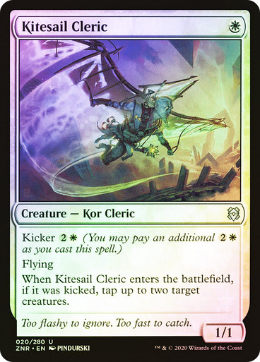 Kitesail Cleric Zendikar Rising (Foil)