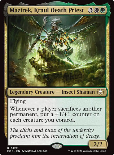 Mazirek, Kraul Death Priest Edge of Eternities Commander