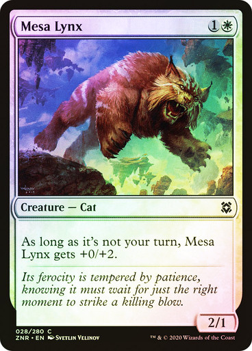 Mesa Lynx Zendikar Rising (Foil)