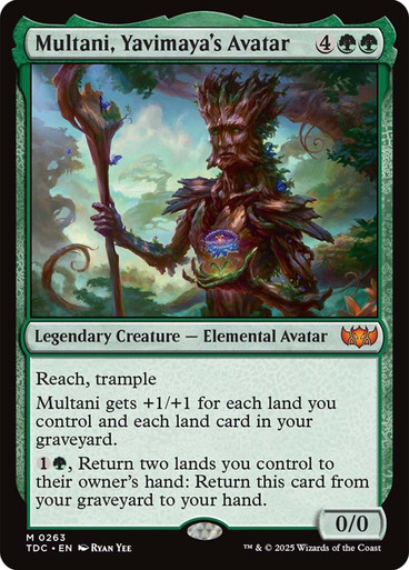 Multani, Yavimaya's Avatar Tarkir: Dragonstorm Commander