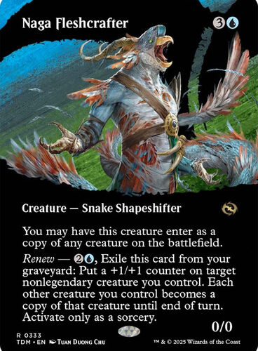 Naga Fleshcrafter (Borderless) Tarkir: Dragonstorm
