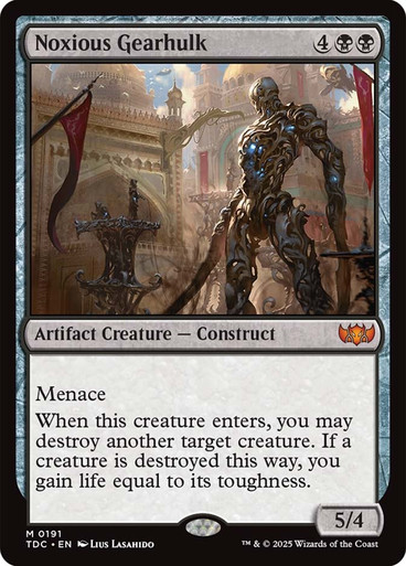 Noxious Gearhulk Tarkir: Dragonstorm Commander