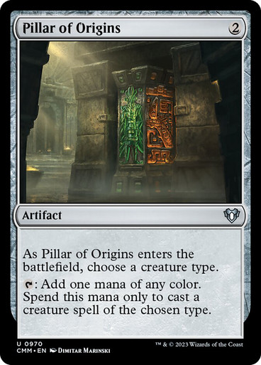 Pillar of Origins Commander Masters