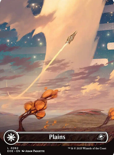 Plains262__05395 Plains (#262) (Borderless) Edge of Eternities