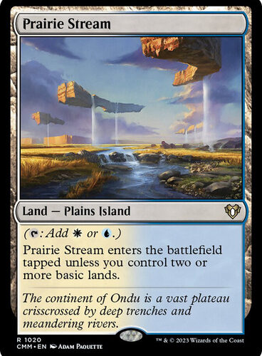 Prairie Stream Commander Masters