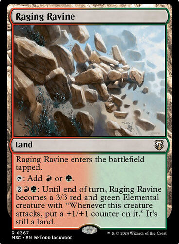 Raging Ravine Modern Horizons 3 Commander