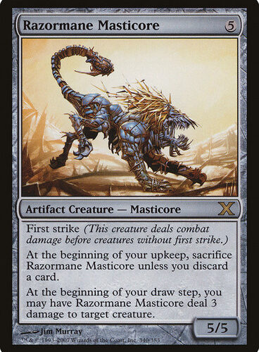 Razormane Masticore 10th Edition