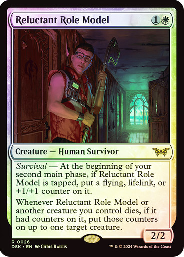 Reluctant Role Model (#026) Duskmourn: House of Horror (Foil)