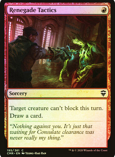 RenegadeTactics__48578 Renegade Tactics Commander Legends (Foil)