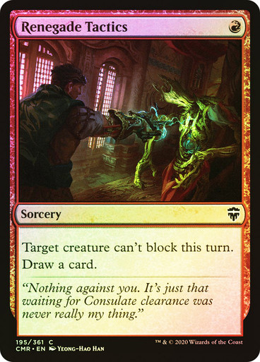 Renegade Tactics Commander Legends (Foil)