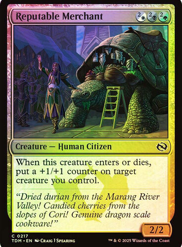 ReputableMerchant__68913 Reputable Merchant Tarkir: Dragonstorm (Foil)