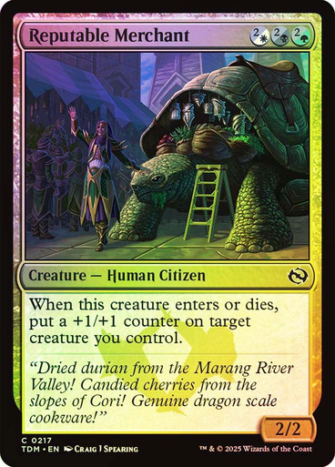 Reputable Merchant Tarkir: Dragonstorm (Foil)