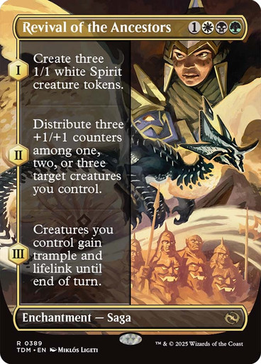 Revival of the Ancestors (Borderless) Tarkir: Dragonstorm