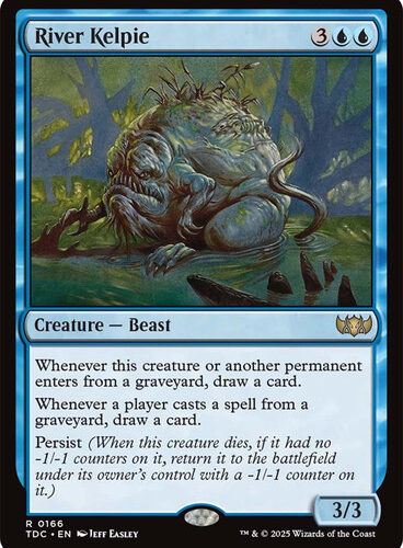 RiverKelpie__37364 River Kelpie Tarkir: Dragonstorm Commander