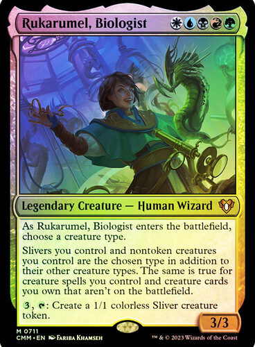 Rukarumel, Biologist Commander Masters (Foil)