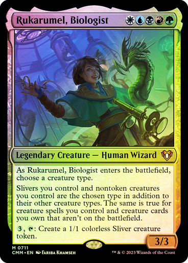 Rukarumel, Biologist Commander Masters (Foil)
