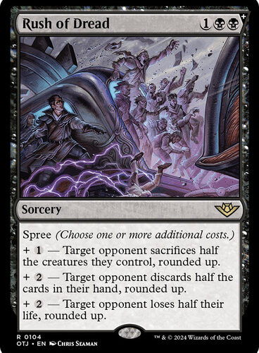 Rush of Dread Outlaws of Thunder Junction