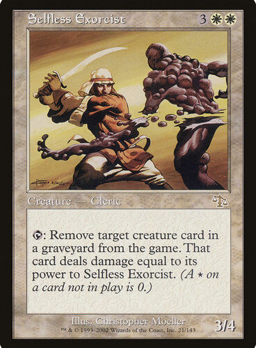 Selfless Exorcist Judgment