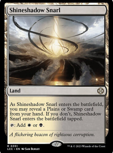 Shineshadow Snarl The Lost Caverns of Ixalan Commander