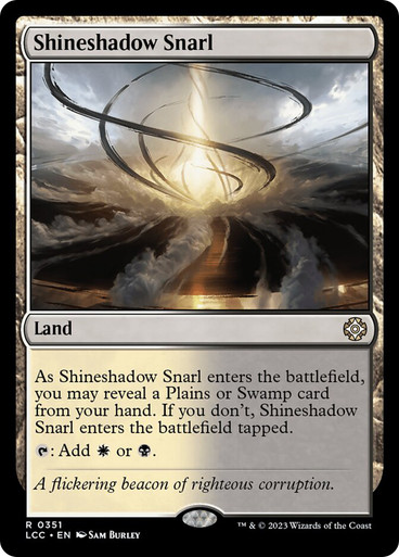 Shineshadow Snarl The Lost Caverns of Ixalan Commander