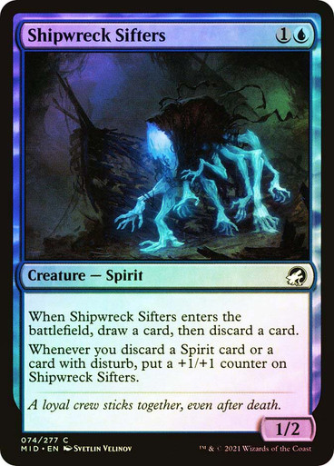 Shipwreck Sifters Innistrad: Midnight Hunt (Foil)