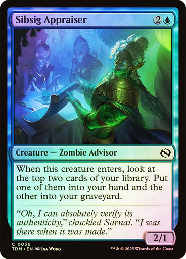 Sibsig Appraiser Tarkir: Dragonstorm (Foil)