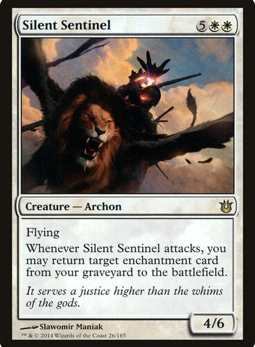 Silent Sentinel Born of the Gods