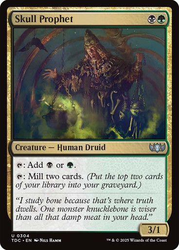Skull Prophet Tarkir: Dragonstorm Commander